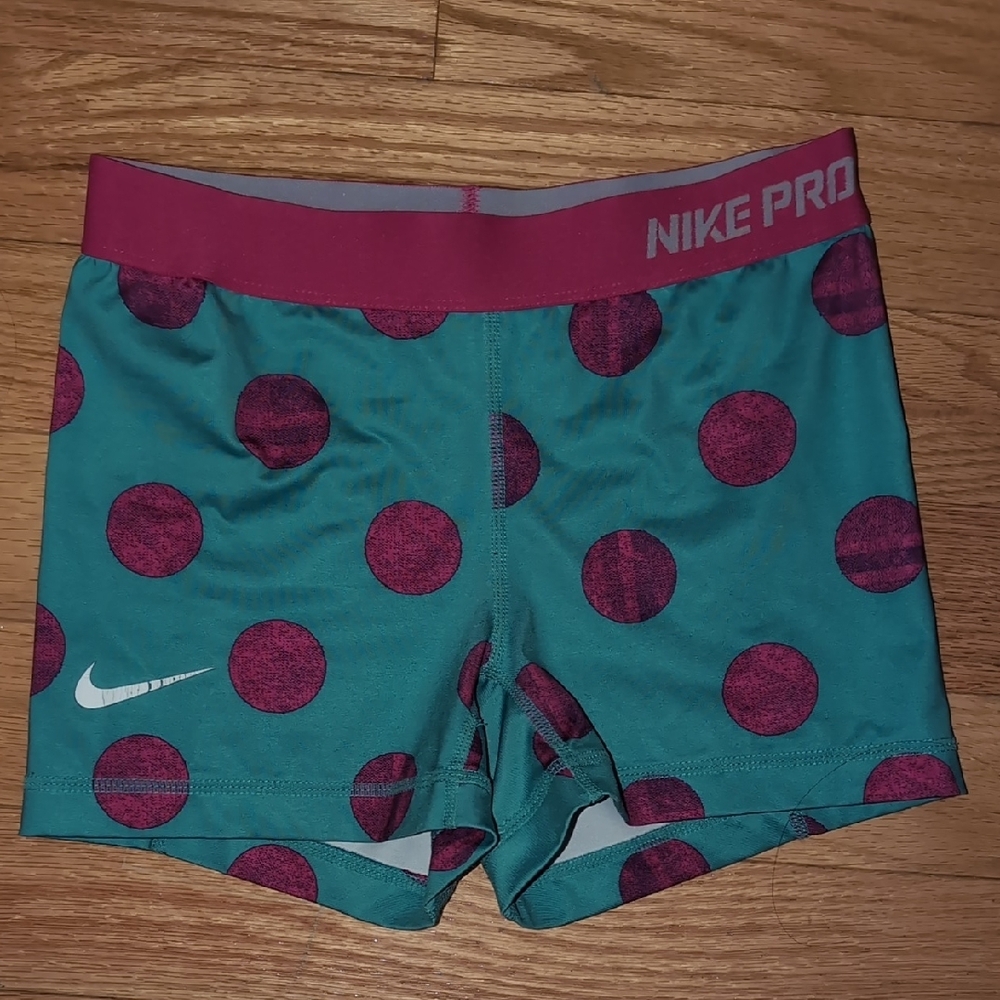Nike Pro Teal Shorts